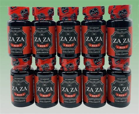 ZAZA Red Extra Strength 10 Bottles – 15 Capsules – CiderHouse Supplements