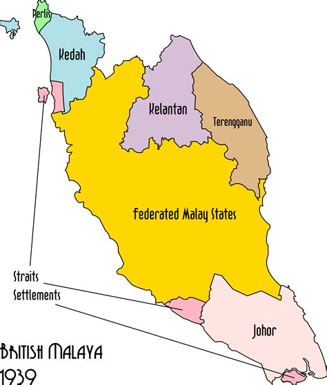 Boundaries Of British Malaya