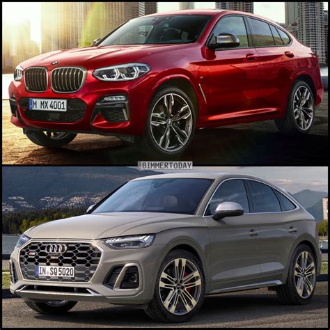 Photo Comparison: BMW X4 M40d vs Audi SQ5 Sportback TDI