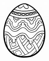 Easter Egg Coloring Pictures Printable  Pages sketch template