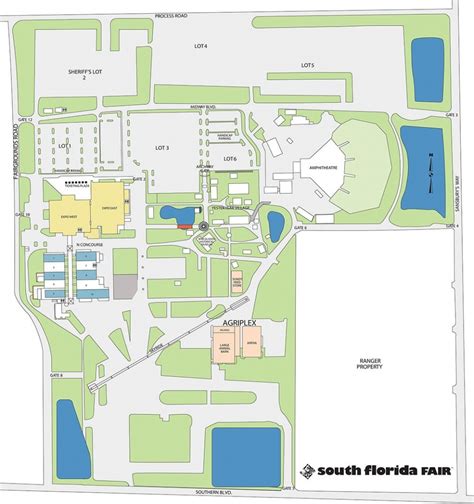 Florida State Fairgrounds Map - Free Printable Maps