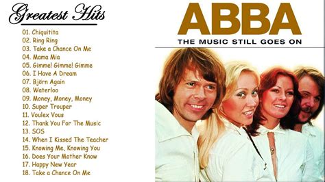 ABBA Greatest Hits Full Album- Best Songs Of ABBA Collection 2018 | Abba songs lyrics, Best ...