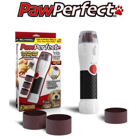 Bell + Howell Paw Perfect Pet Nail Rotating File, As Seen On TV - Walmart.com - Walmart.com