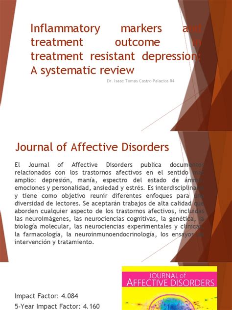 Inflammatory Markers and Treatment Outcome in Treatment Resistant | PDF | Psychiatry | Mental ...