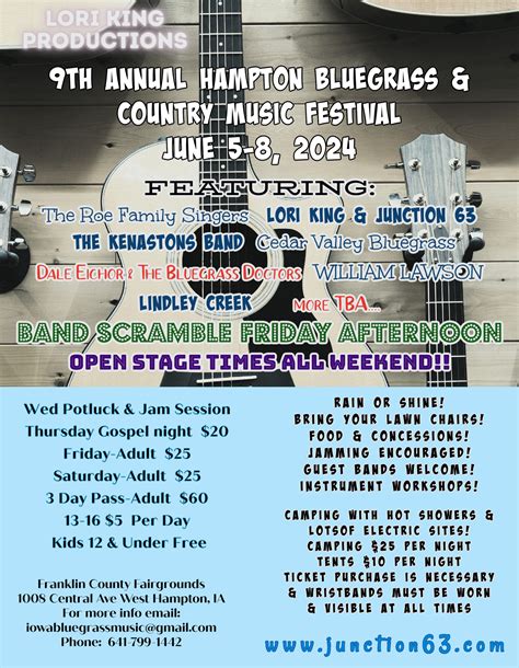 Bluegrass Festival Calendar – Bluegrass Country