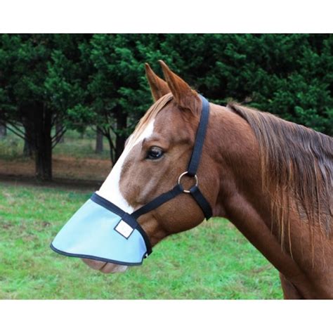 Nag Horse Ranch 90% UV Halter Free Nose Shade With Throat Latch