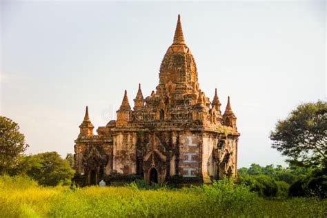 Myanmar Bagan Temples Light Burma Travel Pagan Kingdom Stock Photo ...