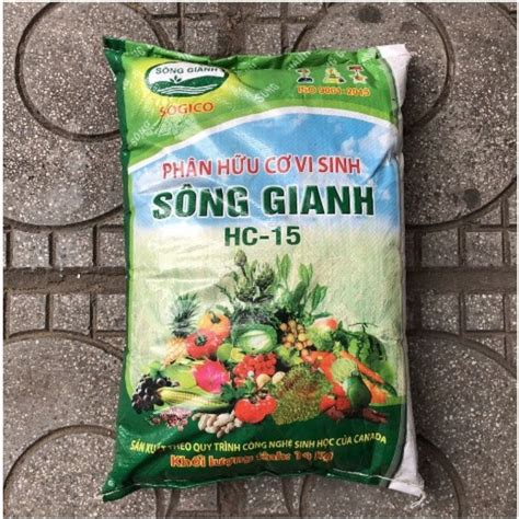 Phân bón Hữu cơ Vi sinh Sông Gianh bao 10kg | Shopee Việt Nam