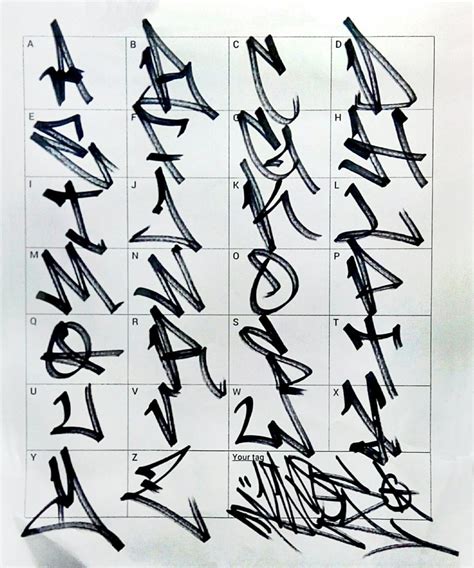 Graffiti Letters: 61 graffiti artists share their styles | Bombing Science