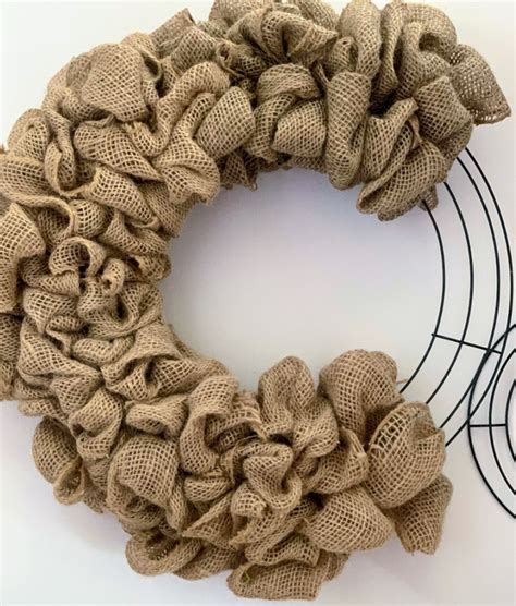 Easy Fall Burlap Wreath - A Well Purposed Woman | Burlap wreath diy, Burlap wreath, Door wreaths ...