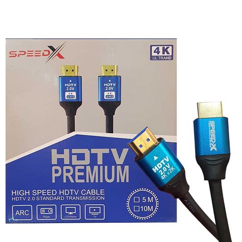 Speed-X 2.0v HDMI Premium Cable Ultra HD 4K