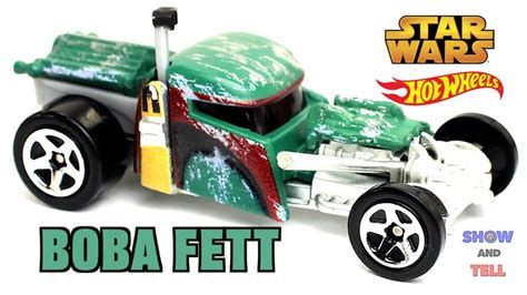 Hot Wheels Star Wars Boba Fett Character Car Demo | Star wars boba fett, Star wars toys, Hot wheels