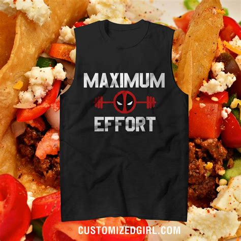 Maximum Effort Workout Unisex Basic Sleeveless T-Shirt