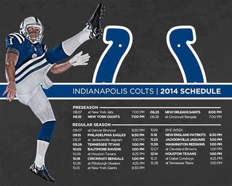 Colts Schedule Wallpaper - WallpaperSafari