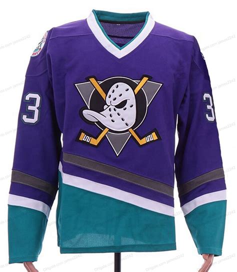 2021 Cheap Wholesale Mighty Ducks Movie Jersey #33 Greg Goldberg Ice ...