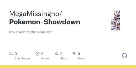 GitHub - MegaMissingno/Pokemon-Showdown: Pokémon battle simulator.