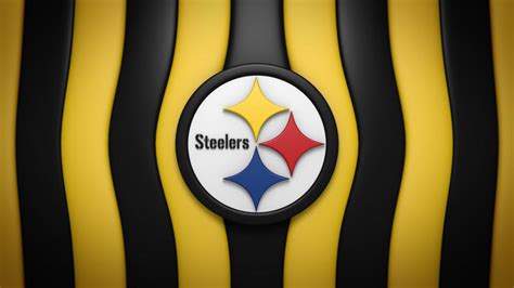 Pittsburgh Steelers On Circle With Yellow And Black Background HD ...