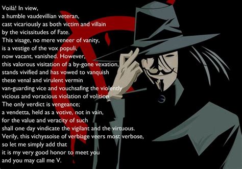 V FOR VENDETTA QUOTES SPEECH image quotes at relatably.com