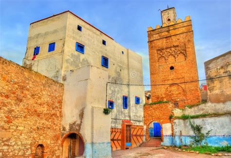 Great Mosque Tower in Safi, Morocco Stock Photo - Image of islamic ...