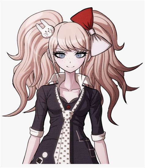 Smile , - Danganronpa Junko Sprites PNG Image | Transparent PNG Free ...