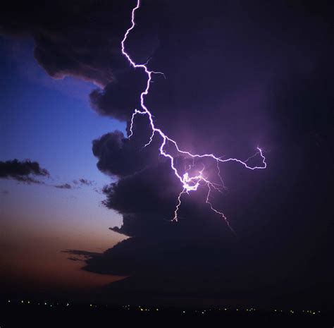 Lightning In Cumulonimbus Photograph by Howard Bluestein | Pixels