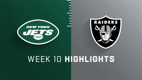 New York Jets vs. Las Vegas Raiders highlights | Week 10