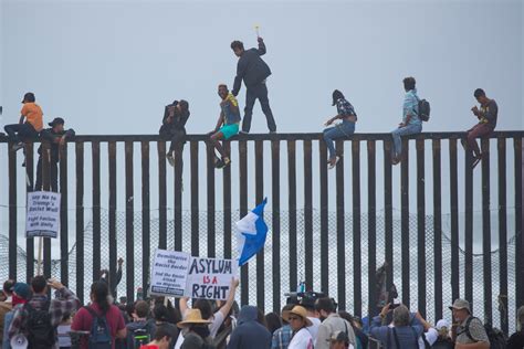 Migrants from caravan in limbo as U.S. says border crossing full