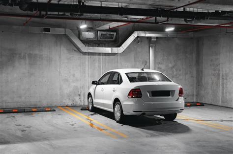 Free Photo | Underground car parking in the shopping center