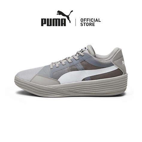 [NEW] PUMA Unisex Clyde All-Pro Team Basketball Shoes (Gray) | Shopee Philippines