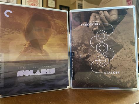 I finally have my two favorite Tarkovsky films. First collection ...