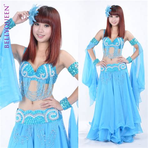 Dance Outfits Polyester Belly Dance Costumes For Ladies|8252283916-gold.red|Belly Dance Costumes ...