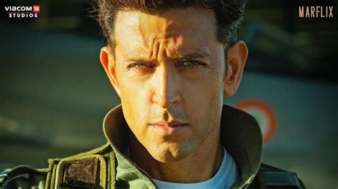 Hrithik Roshan is Squadron Leader Shamsher Pathania in Fighter. See new ...