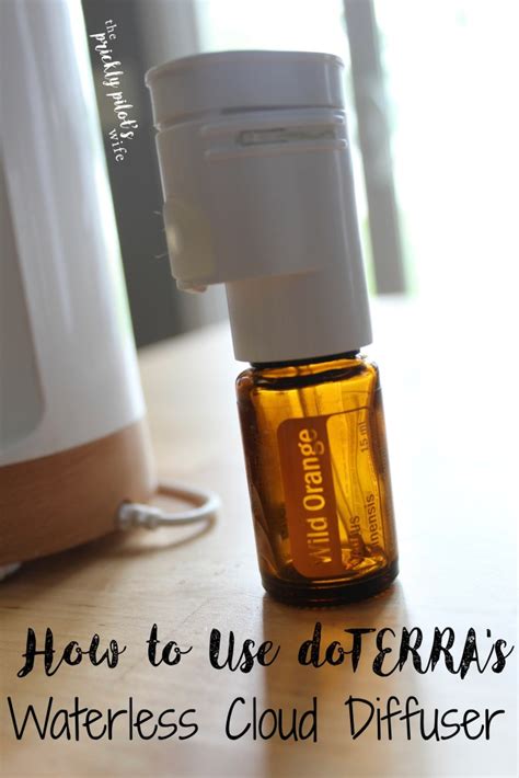 How to Use doTERRA's Waterless Cloud Diffuser