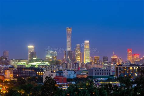 Skyline of Beijing, Capital of China Stock Image - Image of famous ...