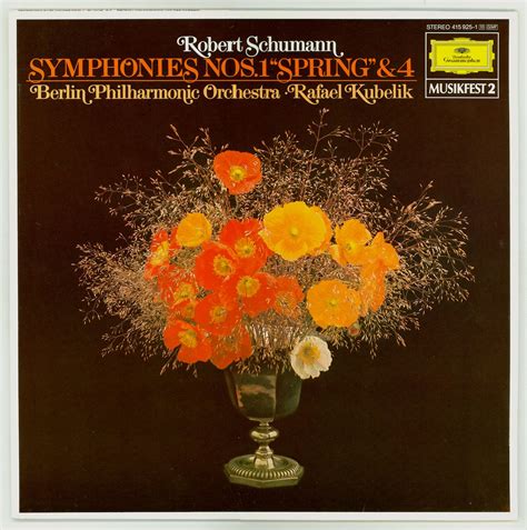 Classical Music Robert Schumann Symphonies 1 Spring & 4 | Etsy | Symphony, Classical music ...