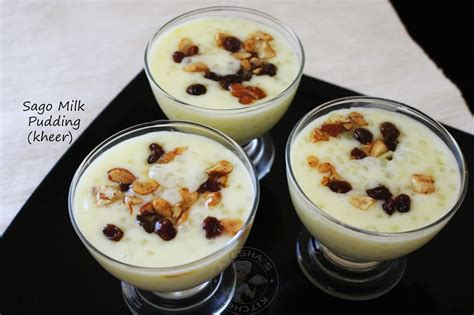 SAGO PEARLS RECIPE - SAGO MILK KHEER / SABUDANA PAYASAM