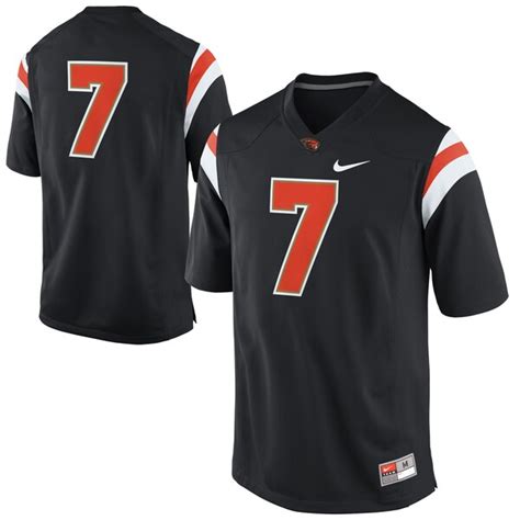 Nike Oregon State Beavers #7 Game Football Jersey - Black - Fanatics.com