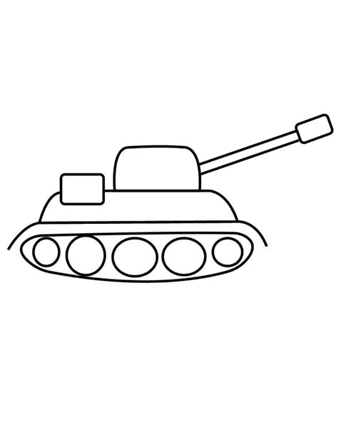 Learn How To Draw Tank In Simple Steps