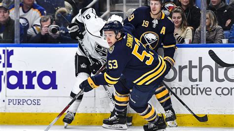 Sabres end 3-game losing streak with 3-2 win over Kings