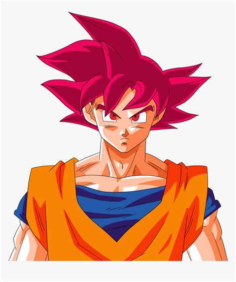 Goku Super Saiyan God Hair