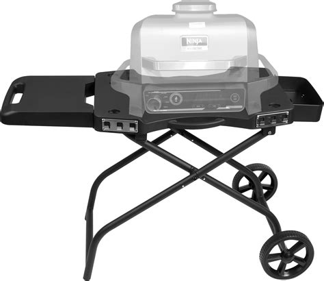 Hisencn Grill Stand for Ninja Woodfire Grill,Grill Cart,Collapsible ...