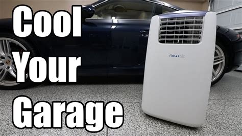 The BEST Way To Cool Down Your Garage On A Budget | New Air Portable Air Conditioner - AC14100H ...