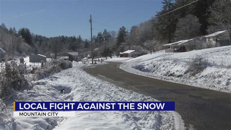 Mountain City received heavy amounts of snow – WJHL | Tri-Cities News ...