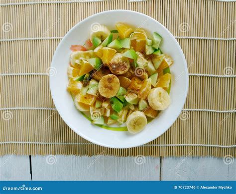 African fruit salad stock photo. Image of bananas, deliciousfennel ...