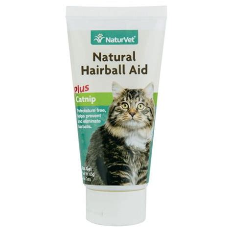 NaturVet Cat Hairball Aid Remedy Treatment Plus Catnip 3oz Gel Tube - Walmart.com