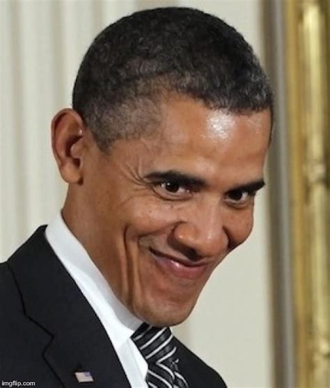 Obama smirk - Imgflip