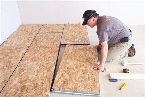 How to DIY Finish Your Basement Floor - Insulated Subfloor Installation ...