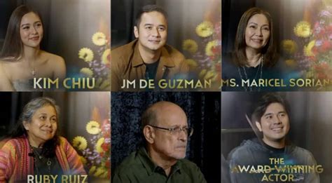 Paulo Avelino, Kim Chiu, JM De Guzman, Ruby Ruiz, and Maricel Soriano ...