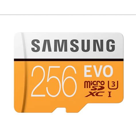 Samsung Evo 256GB Micro SD Card SDXC UHS-I 100MB/s Mobile Phone TF Memory Card 4K U3