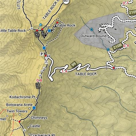 Linville Gorge Wilderness - Linville Gorge Maps (LGMAPS) - Avenza Maps ...